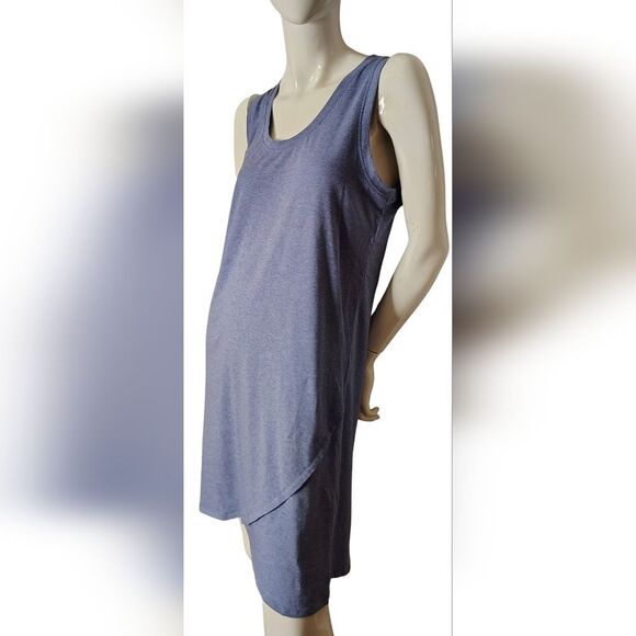 Lole Sleeveless Blue Dress Sz Large - Picture 3 of 9